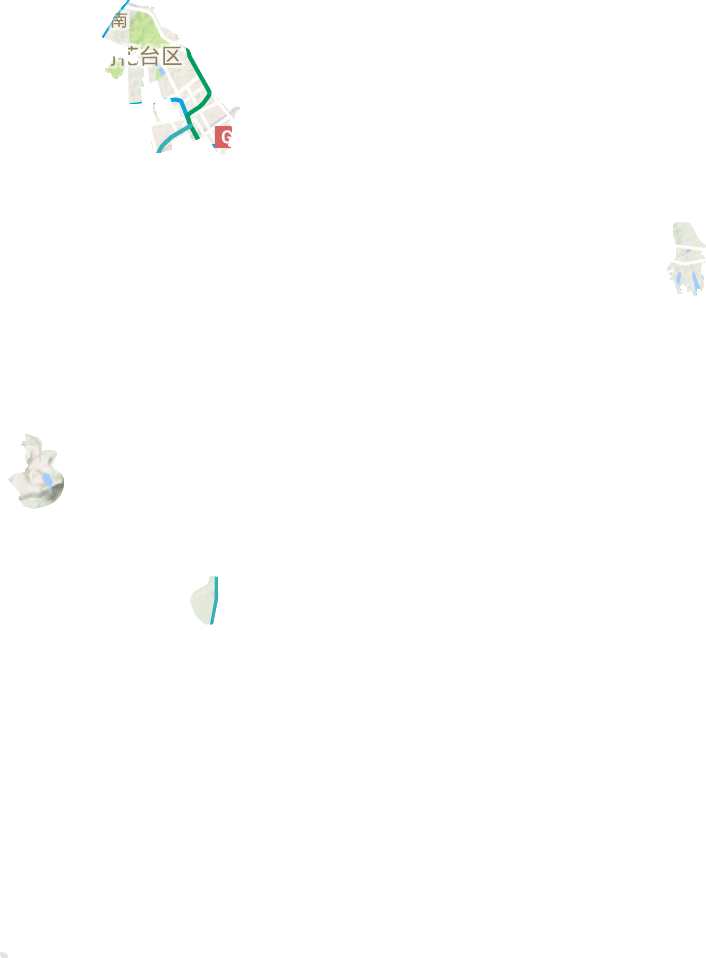 雨花街道地形地图
