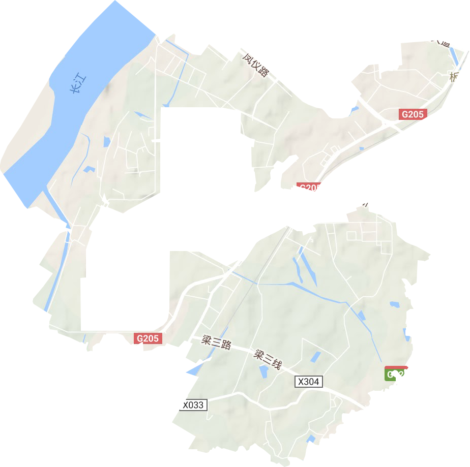 板桥街道地形地图