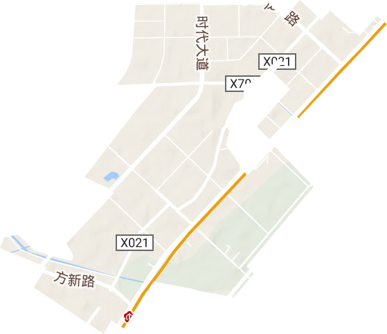 六合开发区地形地图