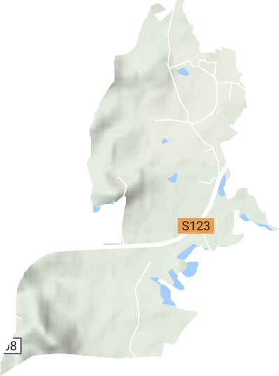 高淳监狱地形地图