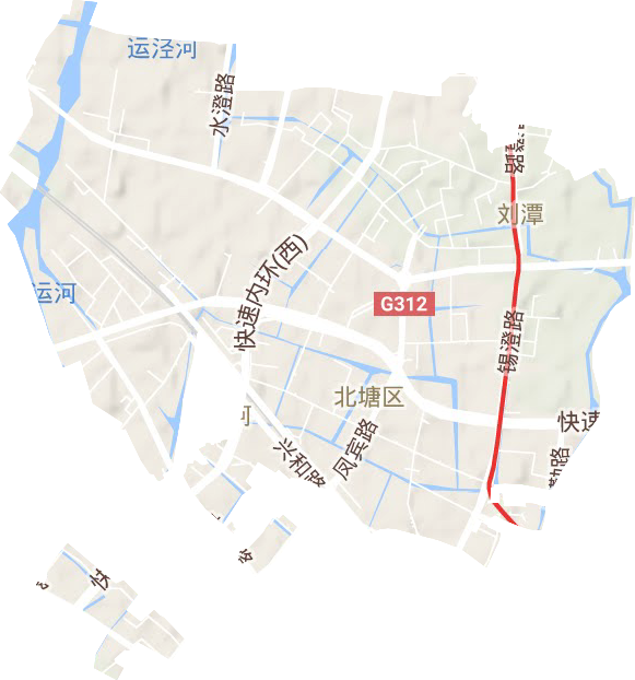 黄巷街道地形地图