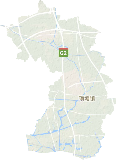 徐霞客镇地形地图