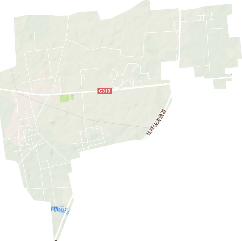 潘安湖街道地形地图