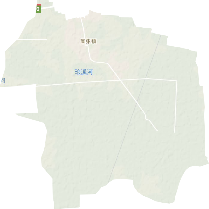 棠张镇地形地图