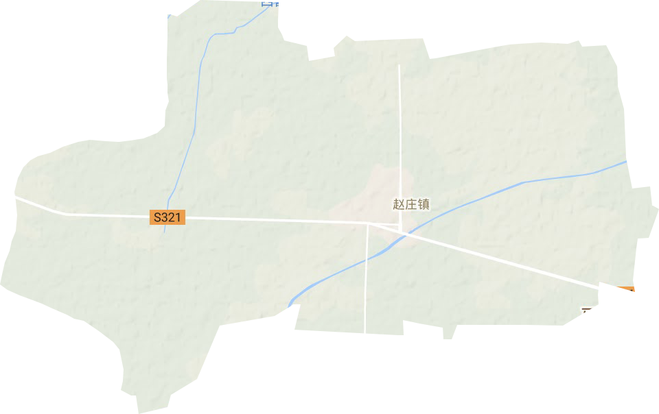 赵庄镇地形地图