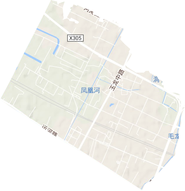 新闸街道地形地图