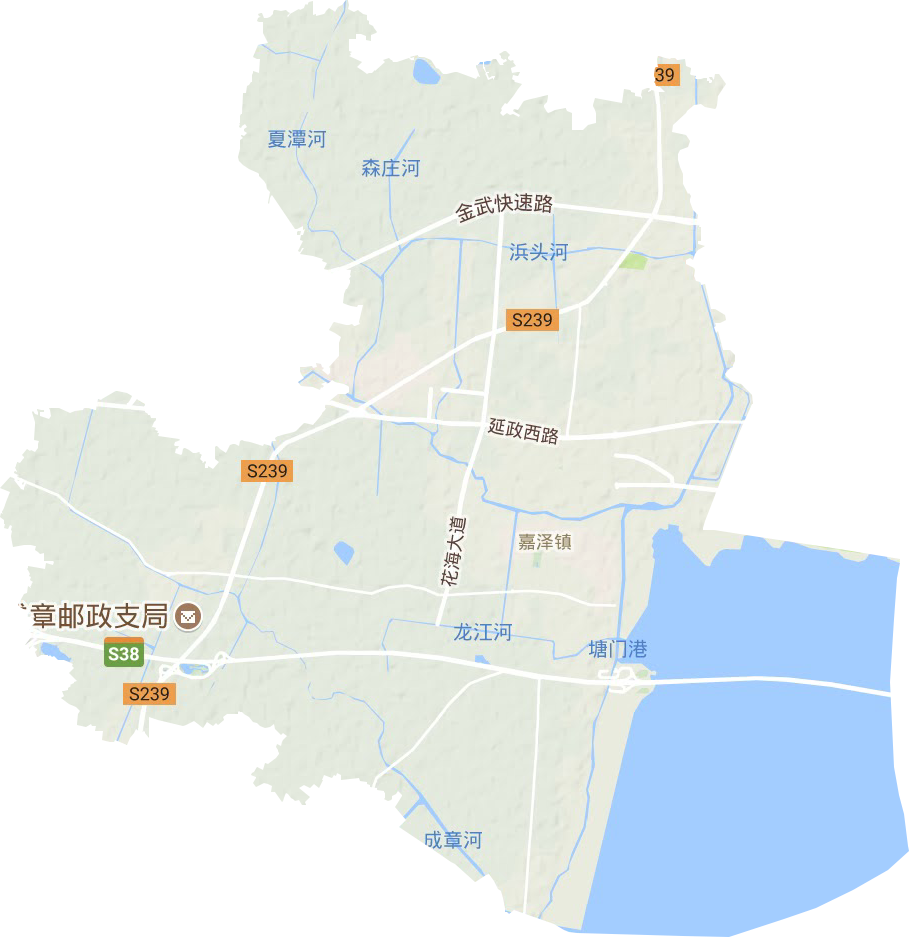 嘉泽镇地形地图