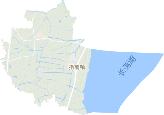 指前镇地形地图