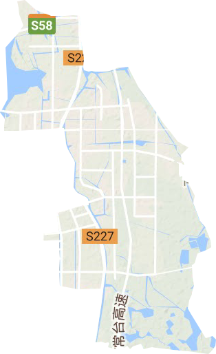 吴江经济技术开发区地形地图