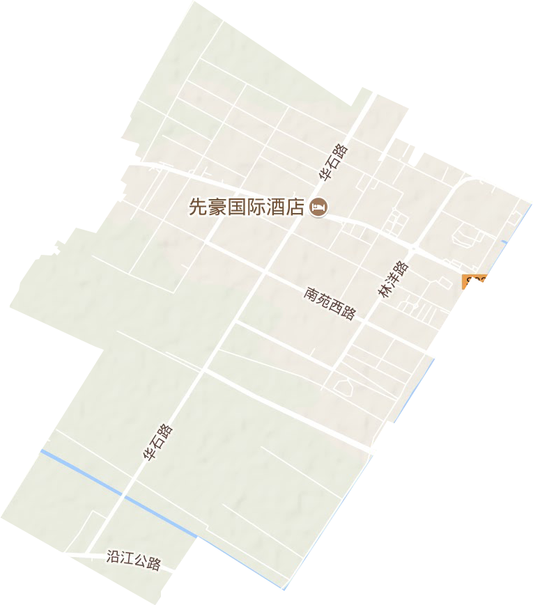 启东经济开发区地形地图