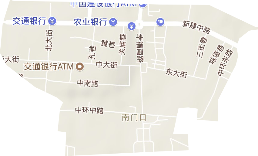 海州街道地形地图