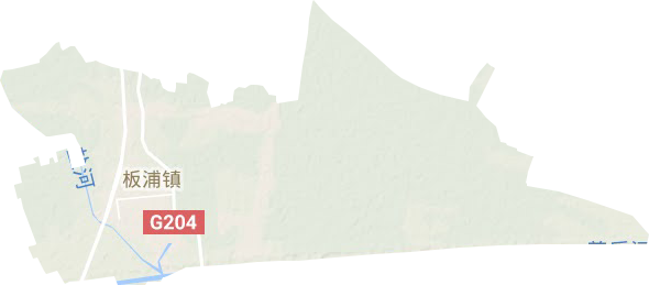 板浦镇地形地图