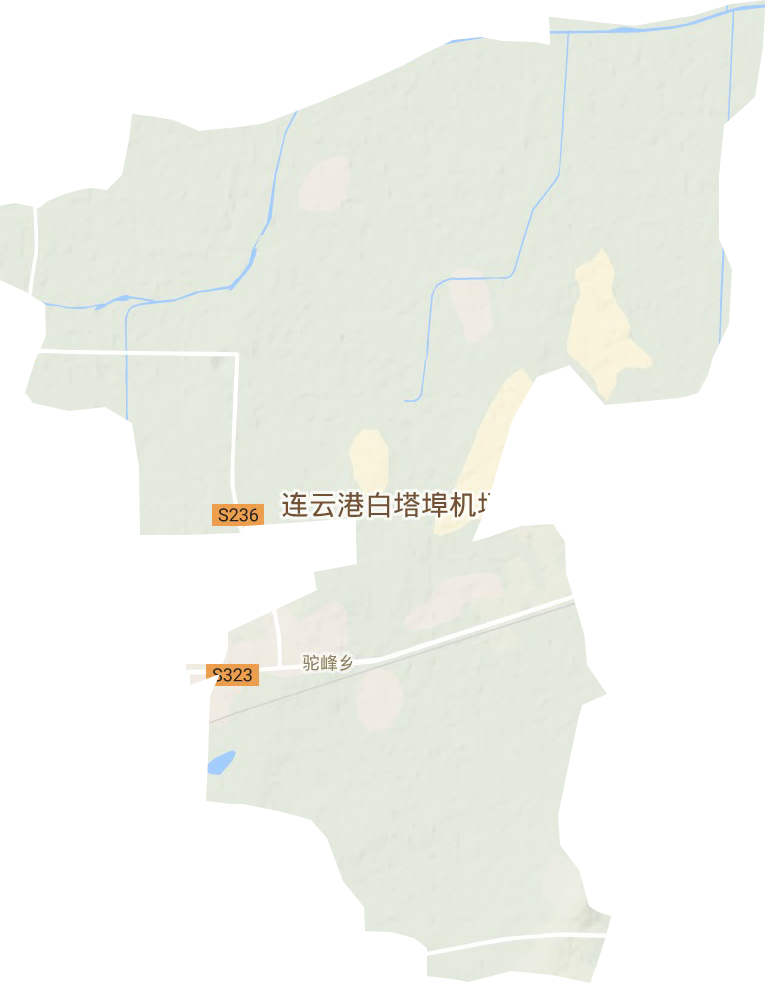 驼峰乡地形地图