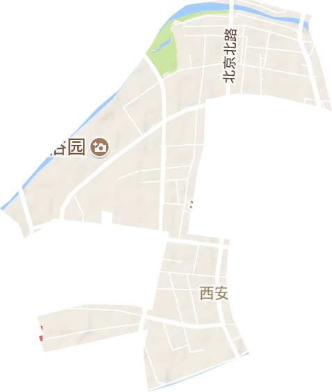 柳树湾街道地形地图