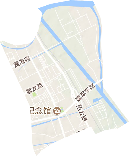 大洋街道地形地图