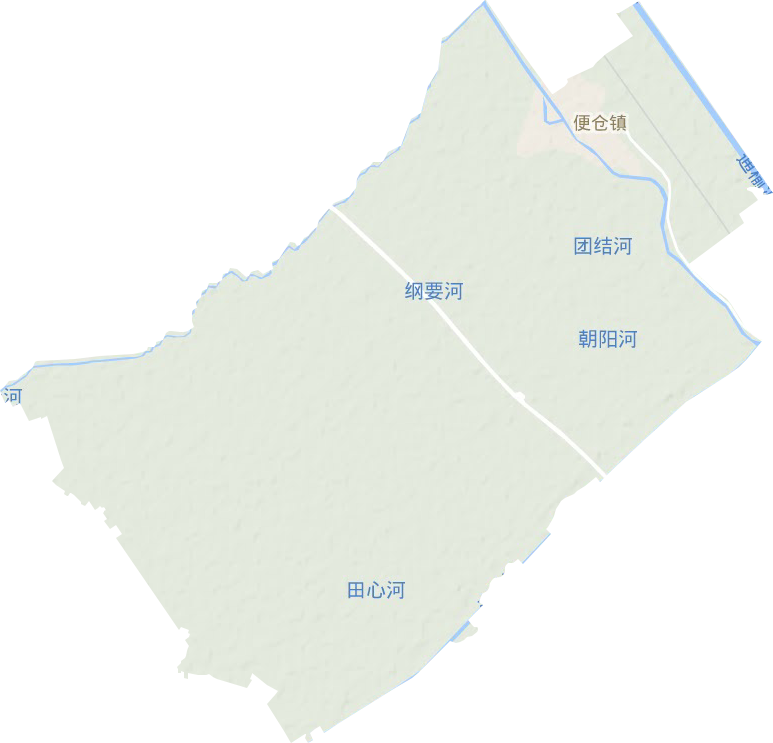 便仓镇地形地图