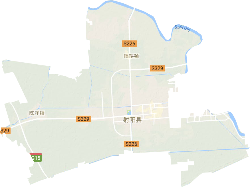 合德镇地形地图