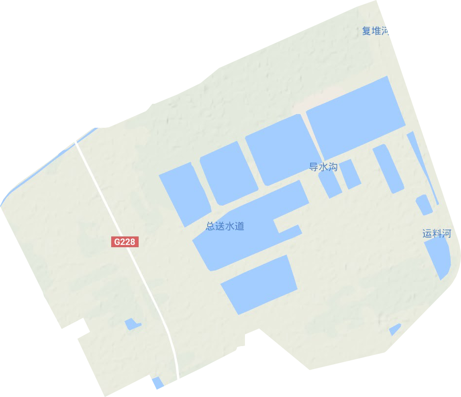 盐场地形地图