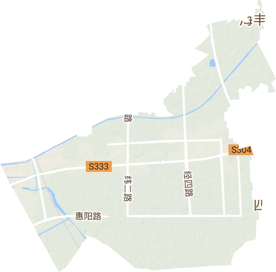 城东新区地形地图