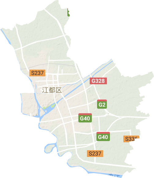仙女镇地形地图
