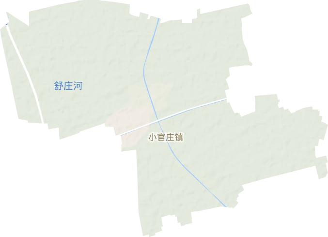 小官庄镇地形地图