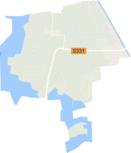 山阳镇地形地图