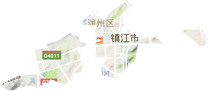七里甸街道地形地图