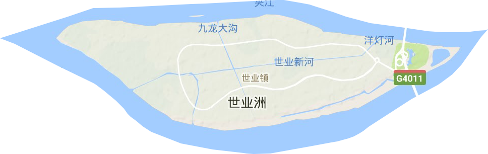 世业镇地形地图