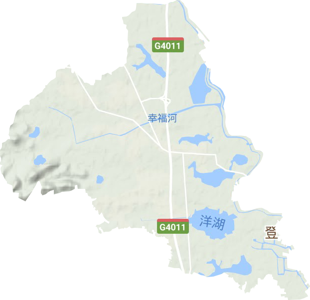 荣炳盐资源区地形地图
