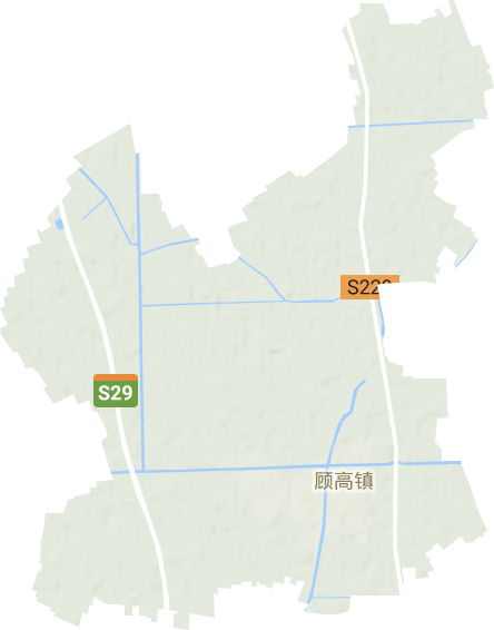 顾高镇地形地图