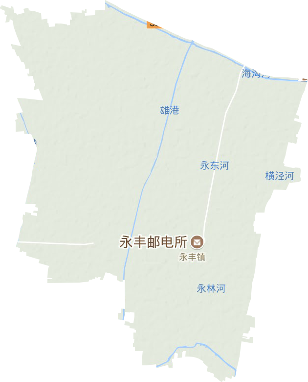 永丰镇地形地图