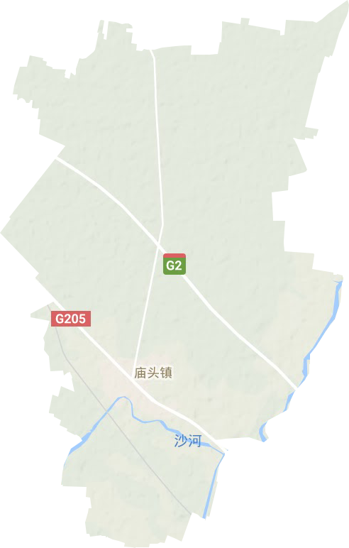 庙头镇地形地图