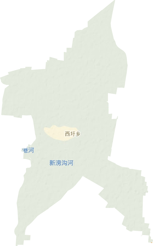西圩乡地形地图