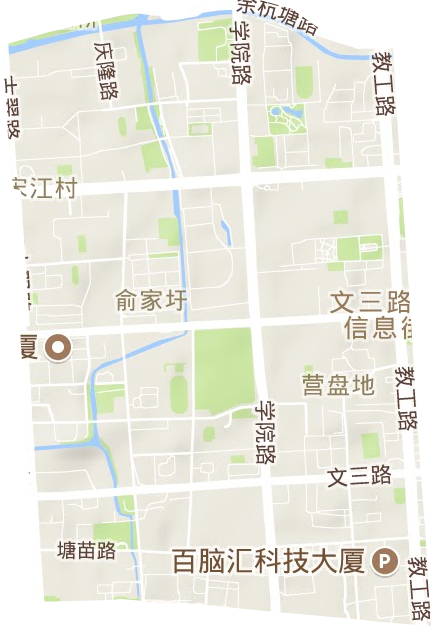 翠苑街道地形地图