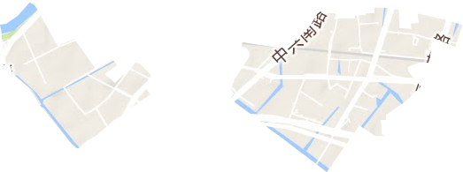 东郊街道地形地图