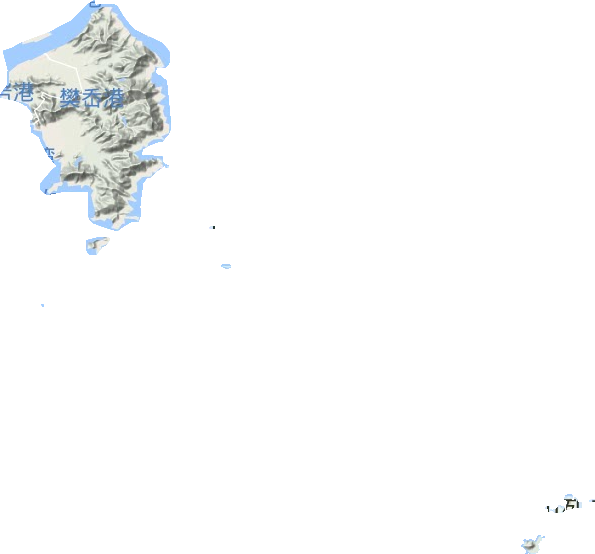 鹤浦镇地形地图