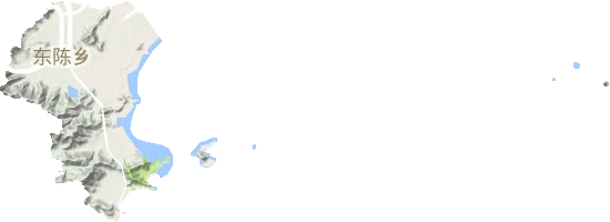 东陈乡地形地图