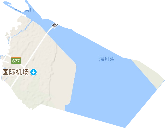 海滨街道地形地图