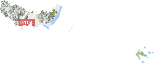 鳌江镇地形地图