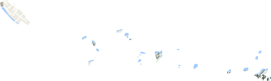 东山街道地形地图