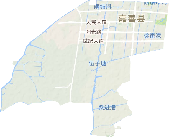 罗星街道地形地图