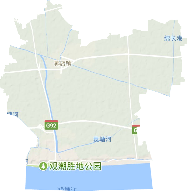盐官镇地形地图