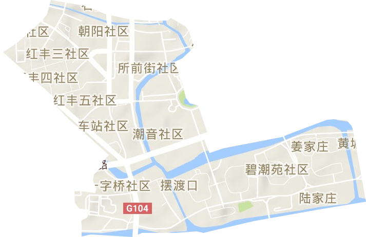 朝阳街道地形地图