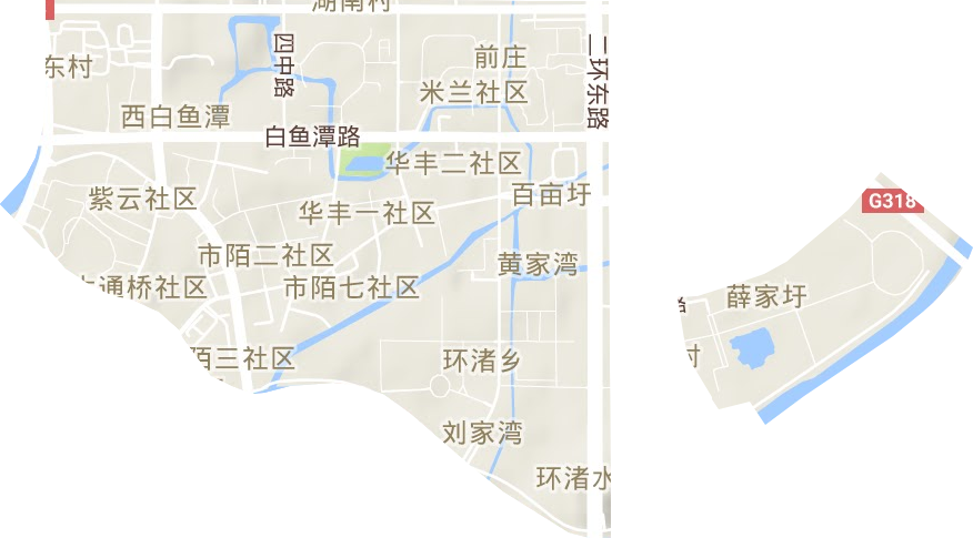 龙泉街道地形地图