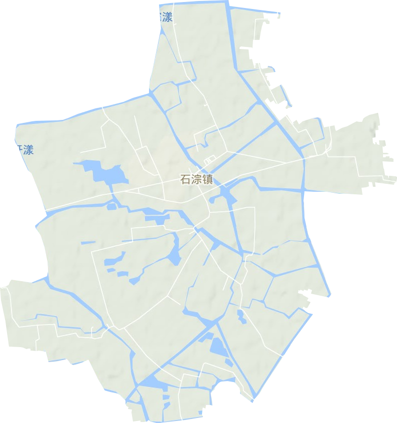 石淙镇地形地图