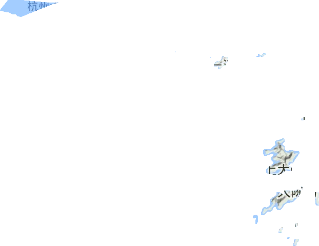 大陈镇地形地图