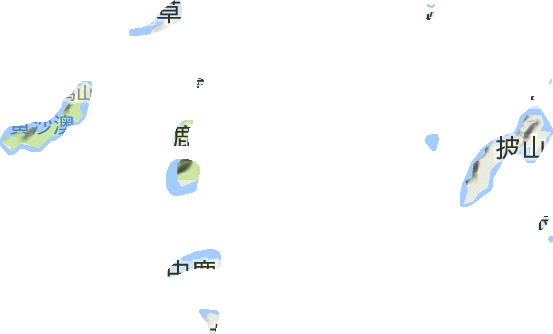 鸡山乡地形地图