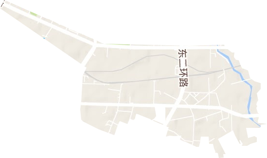 方庙街道地形地图