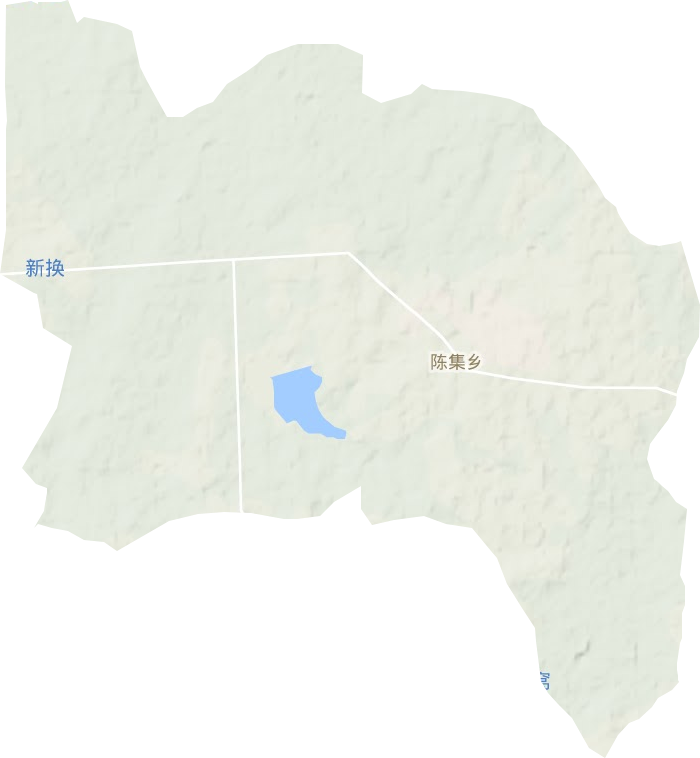 陈集镇地形地图