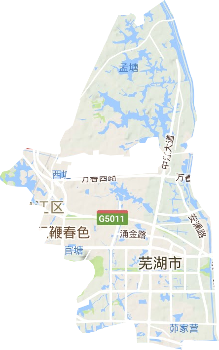 官陡街道地形地图